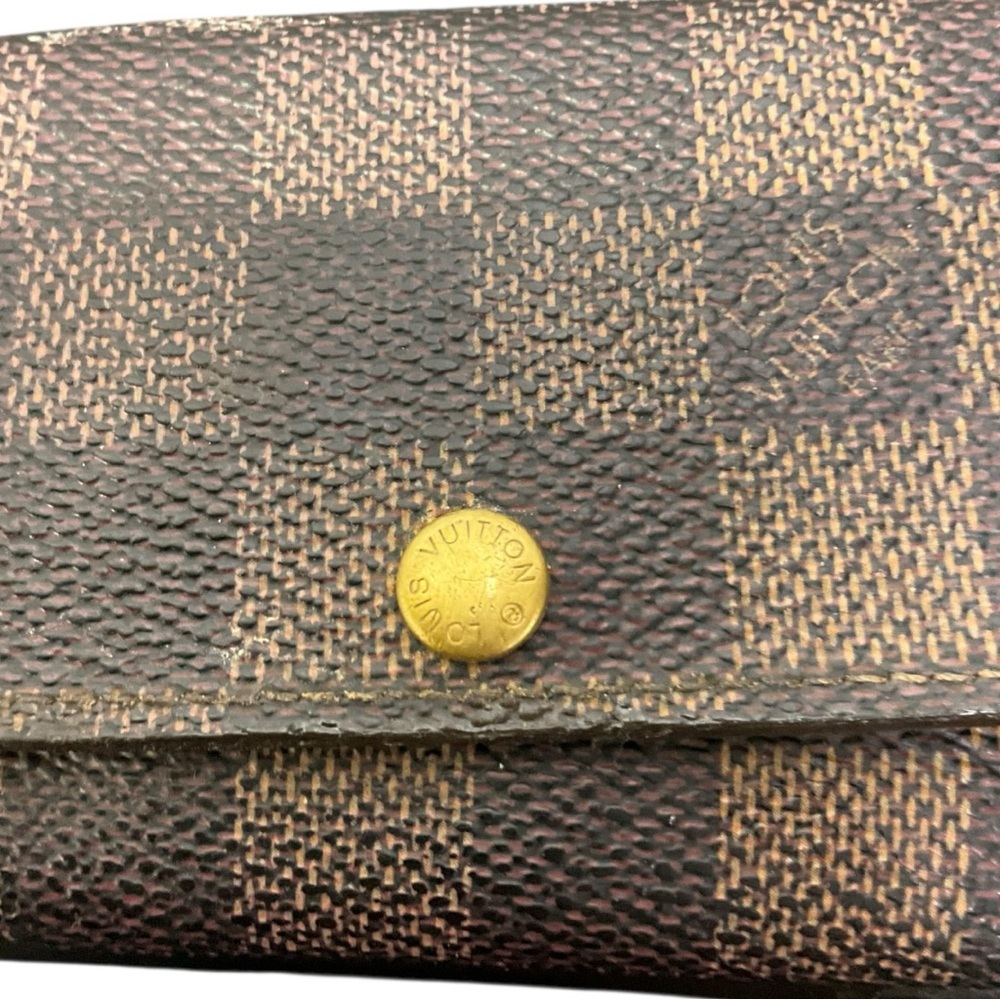Louis Vuitton Brown Wallet with Gold‎ Accent - Picture 3 of 6